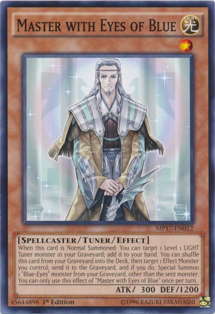 Master with Eyes of Blue, 1st-edition, front