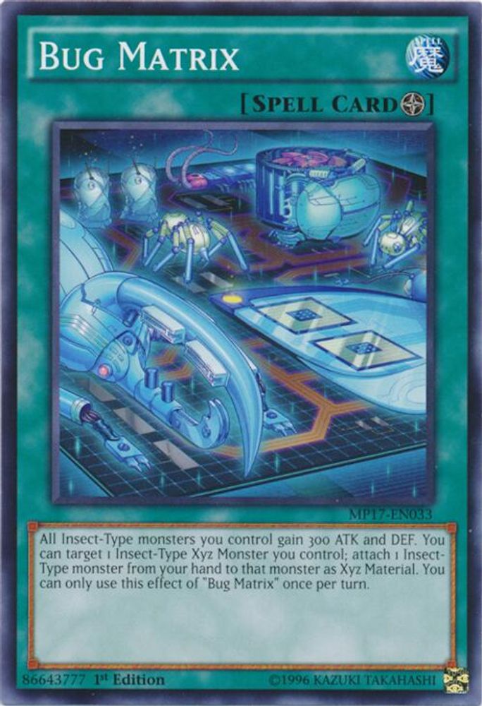Bug Matrix, 1st-edition, front