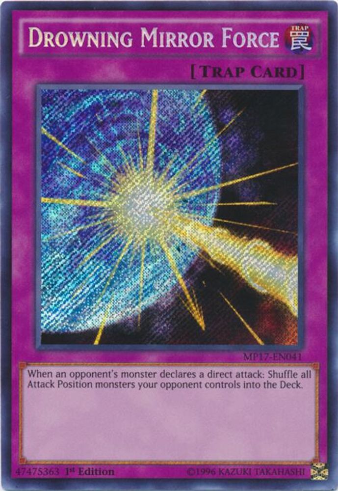 Drowning Mirror Force, 1st-edition, front