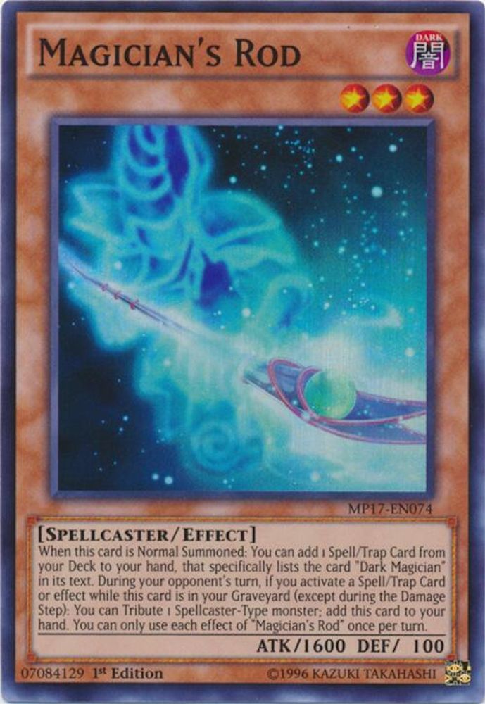 Magician's Rod, 1st-edition, front