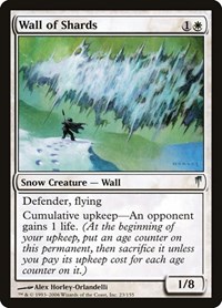 Wall of Shards, Coldsnap