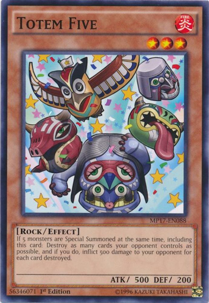 Totem Five, 1st-edition, front