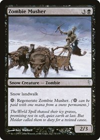 Zombie Musher, Coldsnap