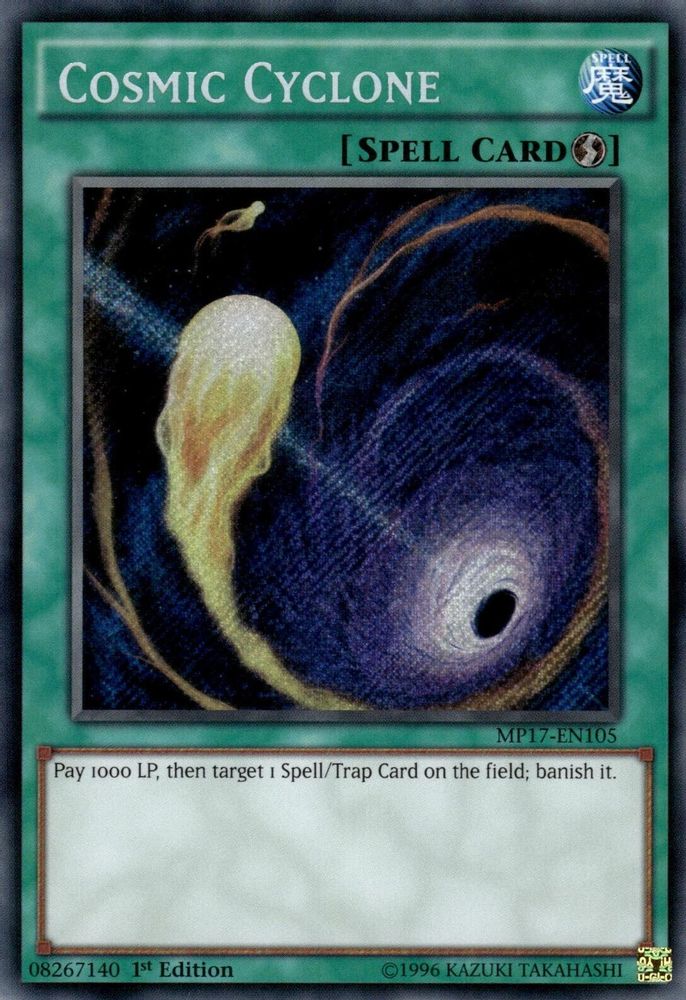 Cosmic Cyclone, 1st-edition, front