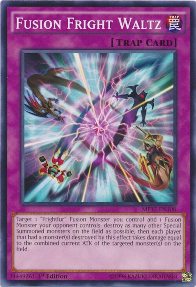 Fusion Fright Waltz, 1st-edition, front