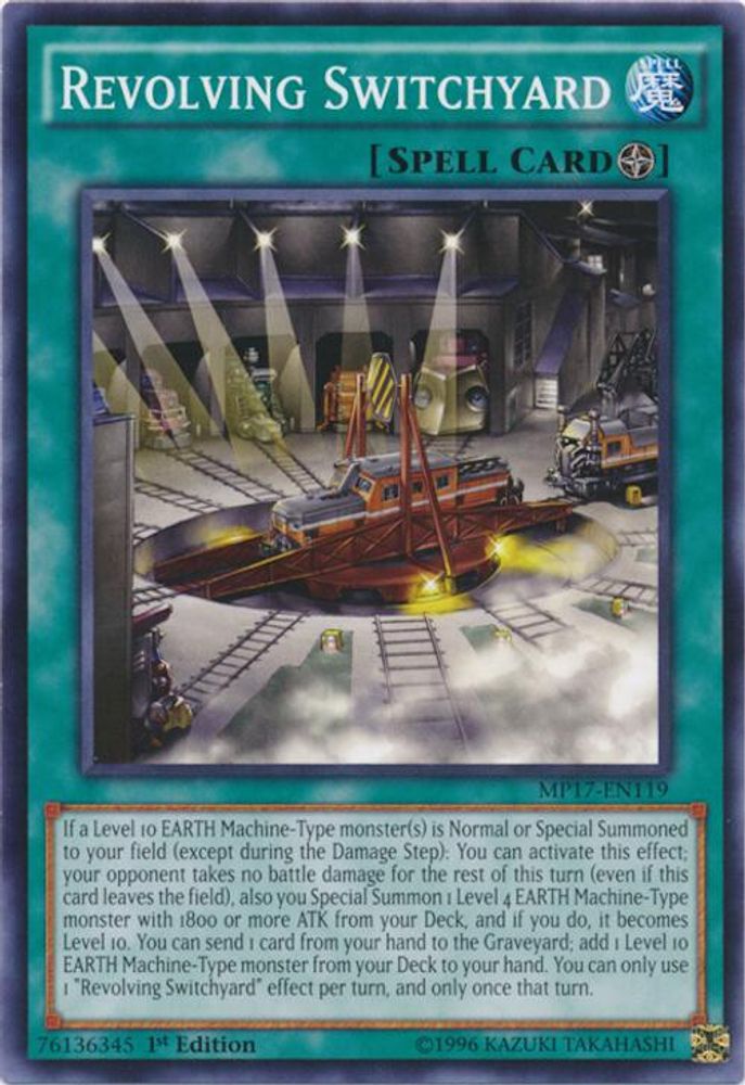 Revolving Switchyard, 1st-edition, front