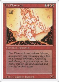 Fire Elemental, Revised Edition