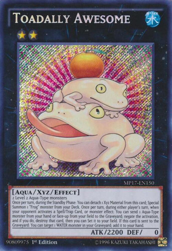 Toadally Awesome, 1st-edition, front