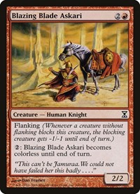 Blazing Blade Askari, Time Spiral