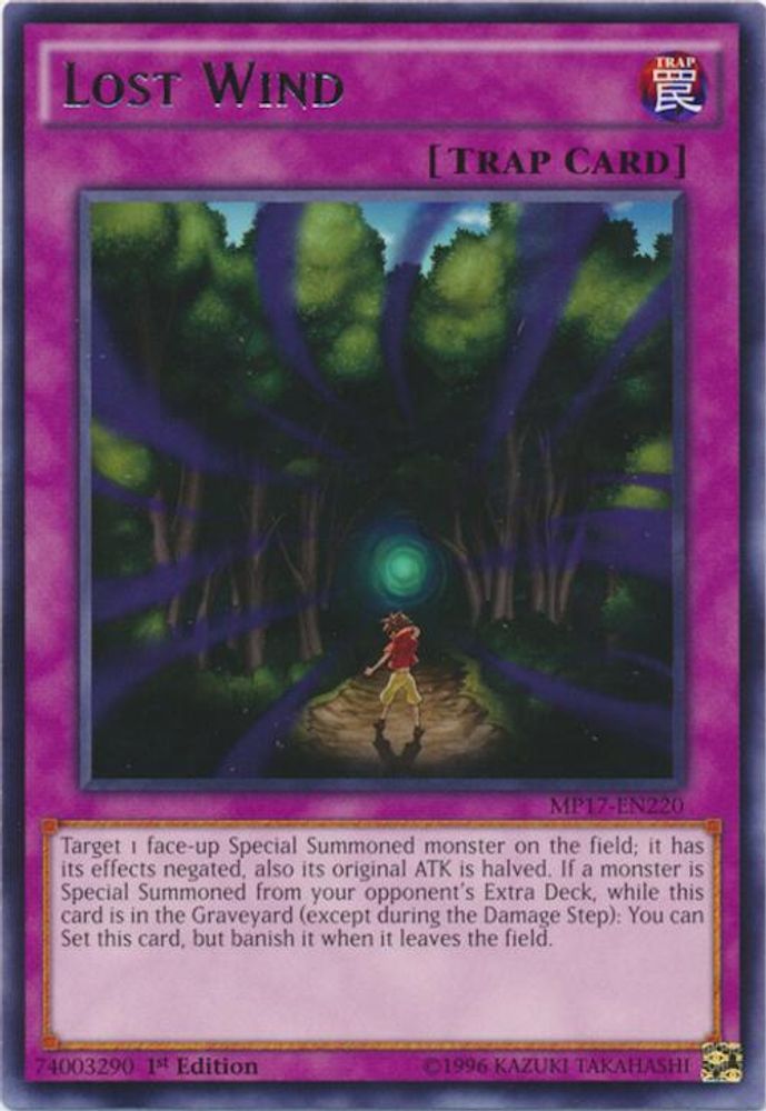 Lost Wind, 1st-edition, front