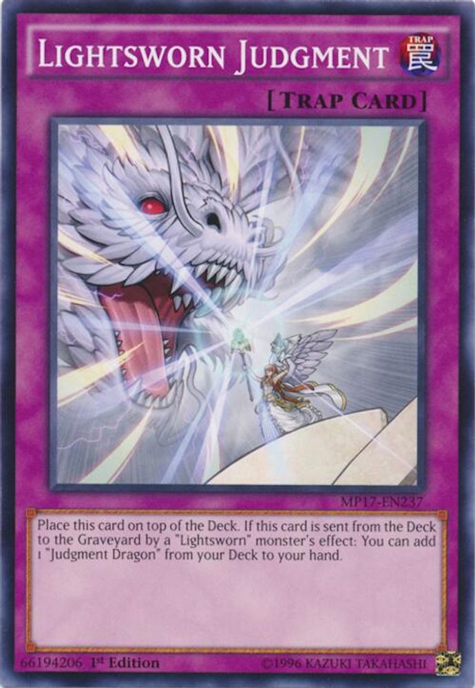 Lightsworn Judgment, 1st-edition, front