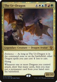 The Ur-Dragon (Commander 2017), Oversize Cards