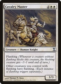 Cavalry Master, Time Spiral