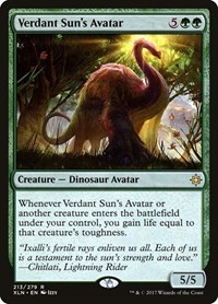 Verdant Sun's Avatar, Ixalan