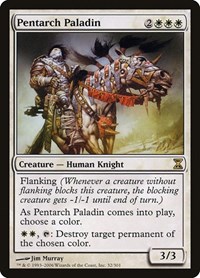 Pentarch Paladin, Time Spiral