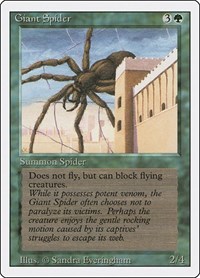 Giant Spider, Revised Edition