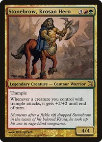 Stonebrow, Krosan Hero, Time Spiral