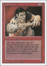 Gray Ogre, Revised Edition