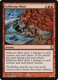 Sulfurous Blast, Time Spiral