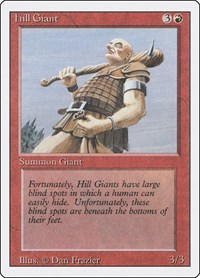 Hill Giant, Revised Edition