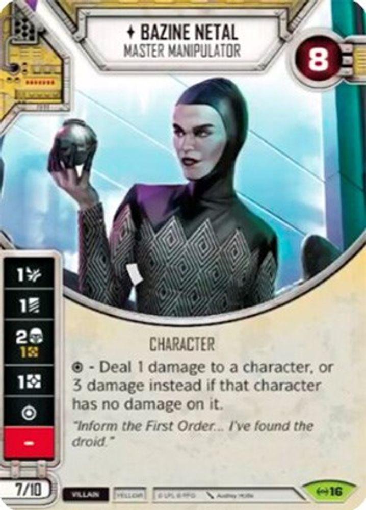Bazine Netal - Master Manipulator, Standard, front