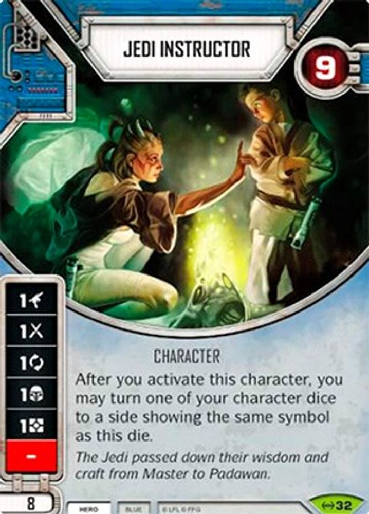 Jedi Instructor (Card Only), Standard, front