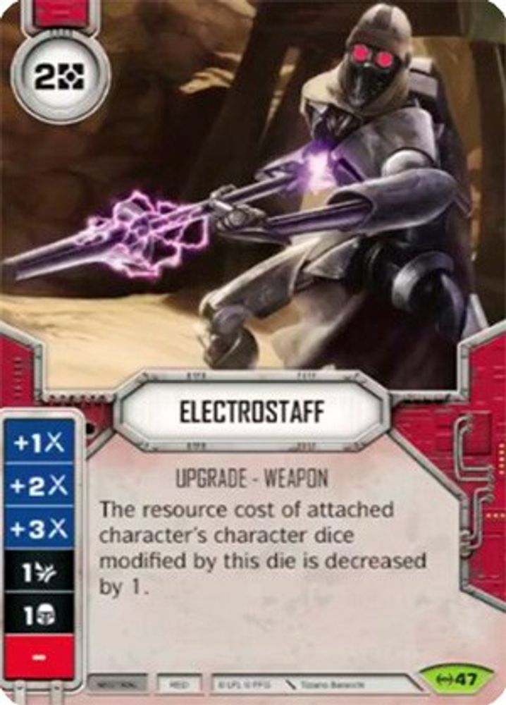 Electrostaff (Card Only), Standard, front