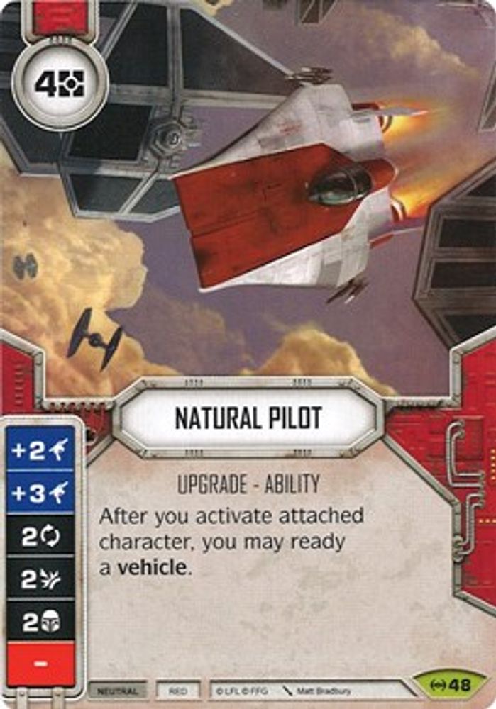 Natural Pilot, Standard, front