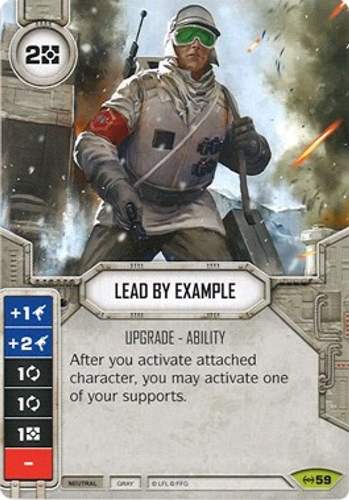 Lead by Example, Standard, front