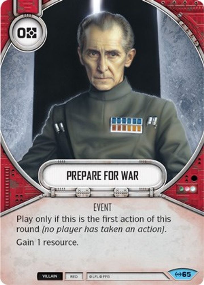 Prepare for War, Standard, front