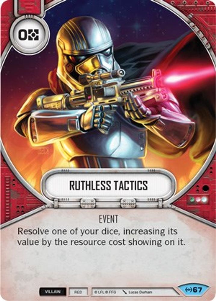 Ruthless Tactics, Standard, front
