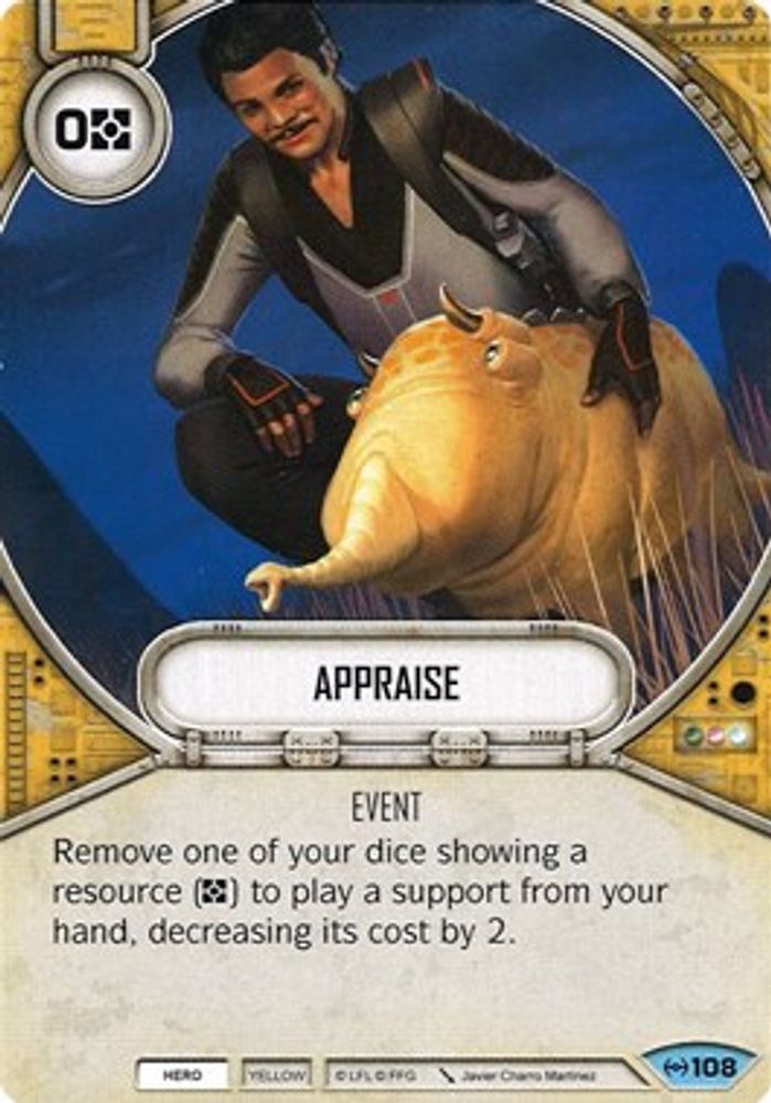 Appraise, Standard, front