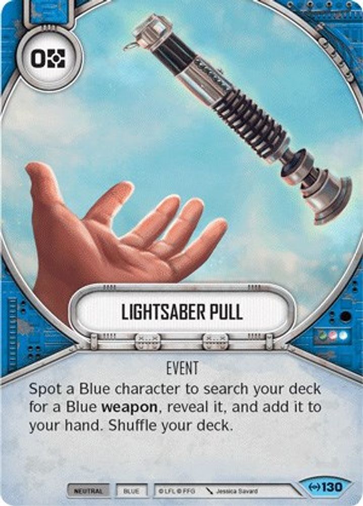 Lightsaber Pull, Standard, front