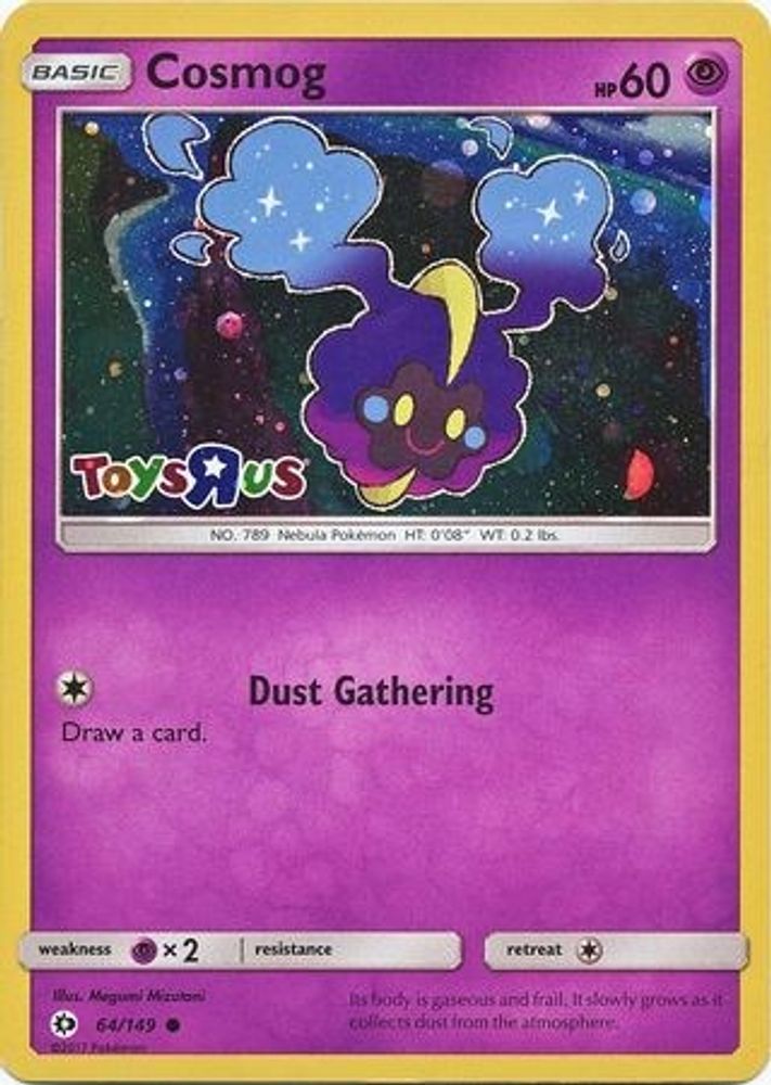 Cosmog - 64/149 (Toys R Us Promo)