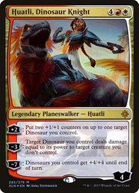Huatli, Dinosaur Knight, Ixalan