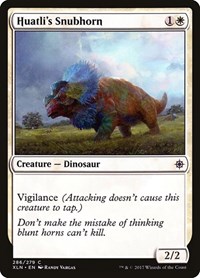 Huatli's Snubhorn, Ixalan