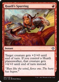 Huatli's Spurring, Ixalan