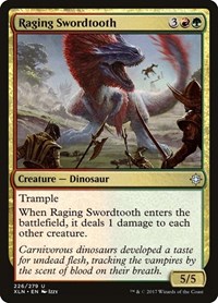 Raging Swordtooth, Ixalan