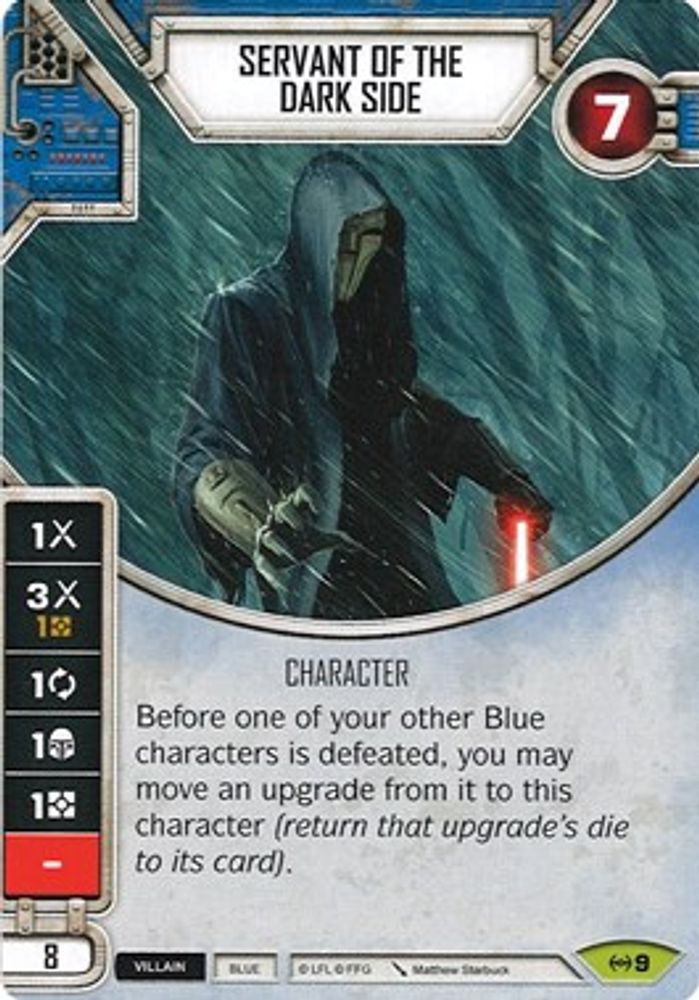 Servant of the Dark Side, Standard, front