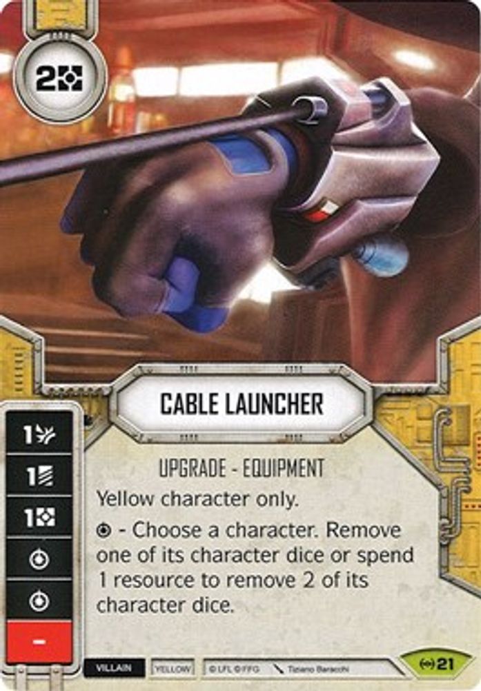 Cable Launcher (Card Only), Standard, front