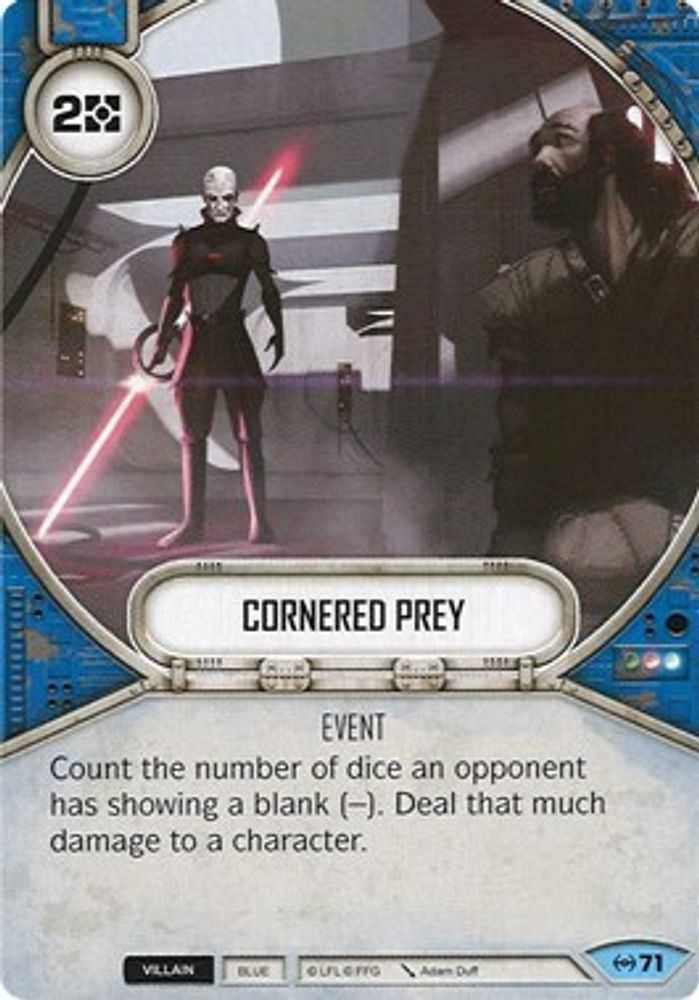 Cornered Prey, Standard, front