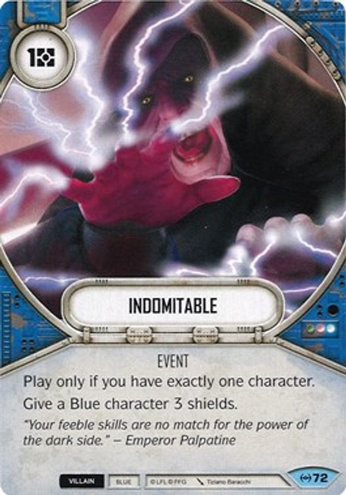 Indomitable, Standard, front