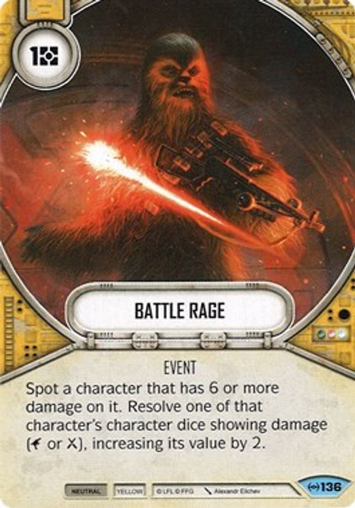 Battle Rage, Standard, front