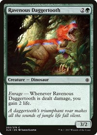 Ravenous Daggertooth, Ixalan