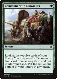Commune with Dinosaurs, Ixalan