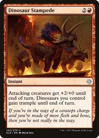 Dinosaur Stampede, Ixalan