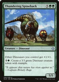 Thundering Spineback, Ixalan