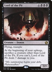 Lord of the Pit, Iconic Masters
