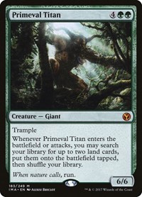 Primeval Titan, Iconic Masters