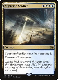 Supreme Verdict, Iconic Masters